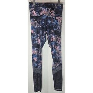 Lululemon If You're Lucky Pant Luxtreme Moody Mirage Bark Berry Deep Navy Size 8